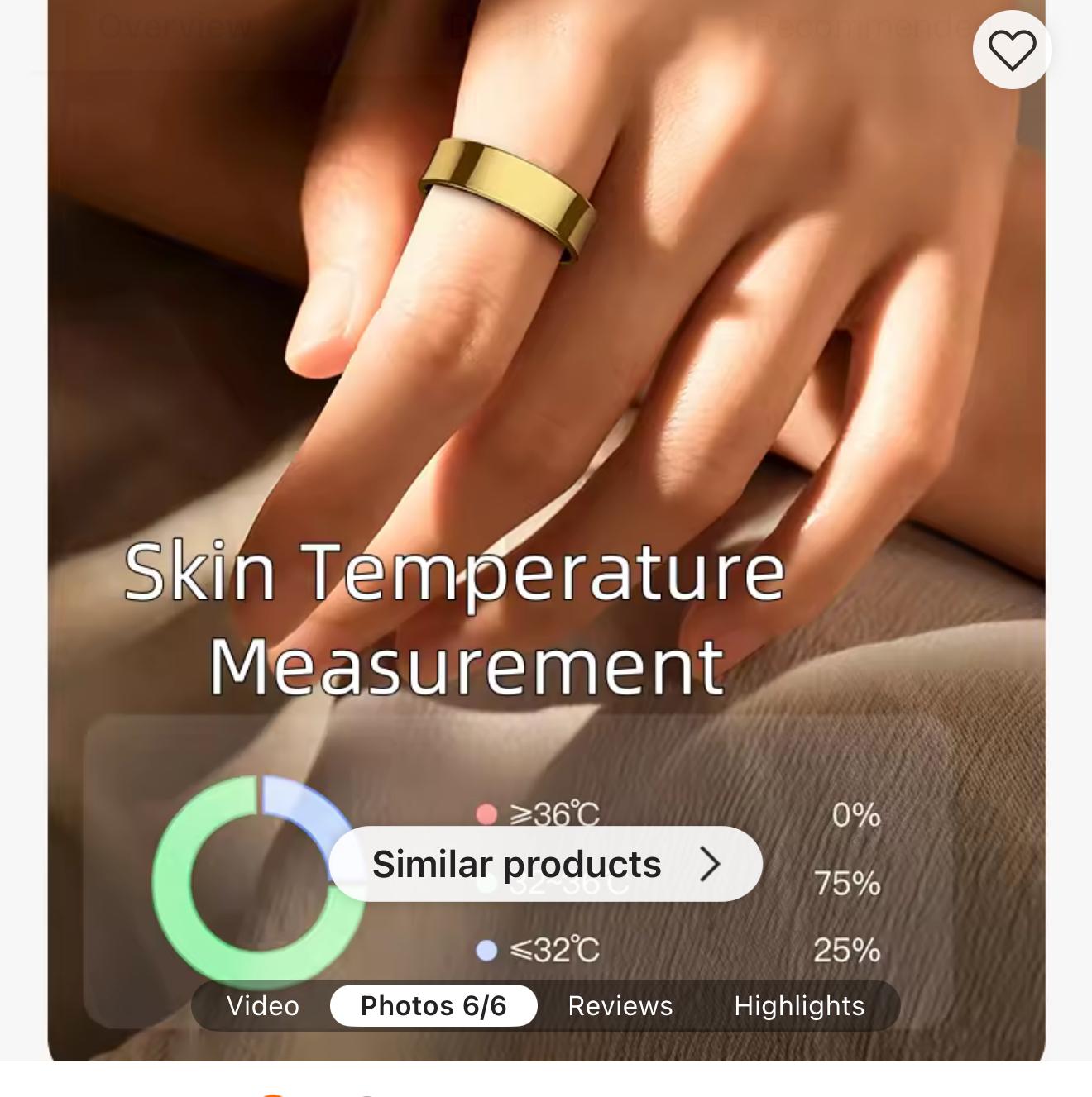 Yawell R09 Smart Ring