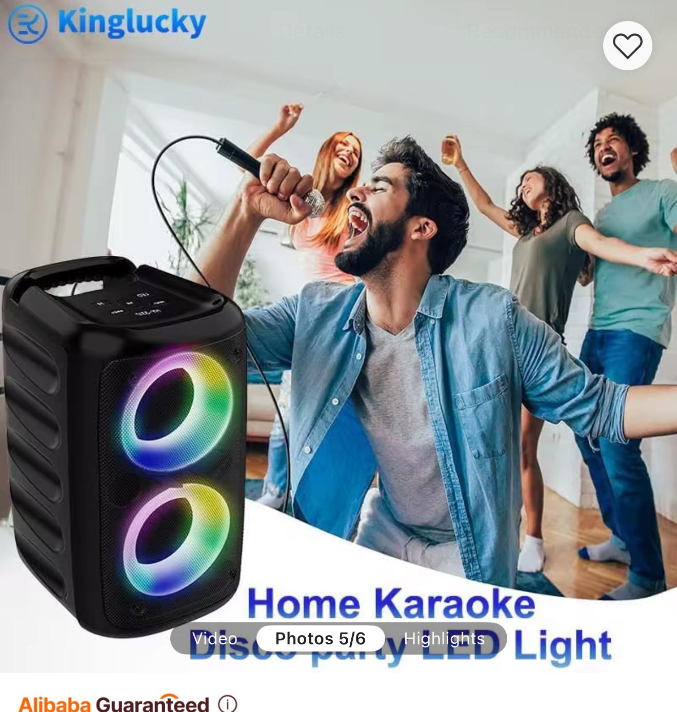 RGB Light Speaker