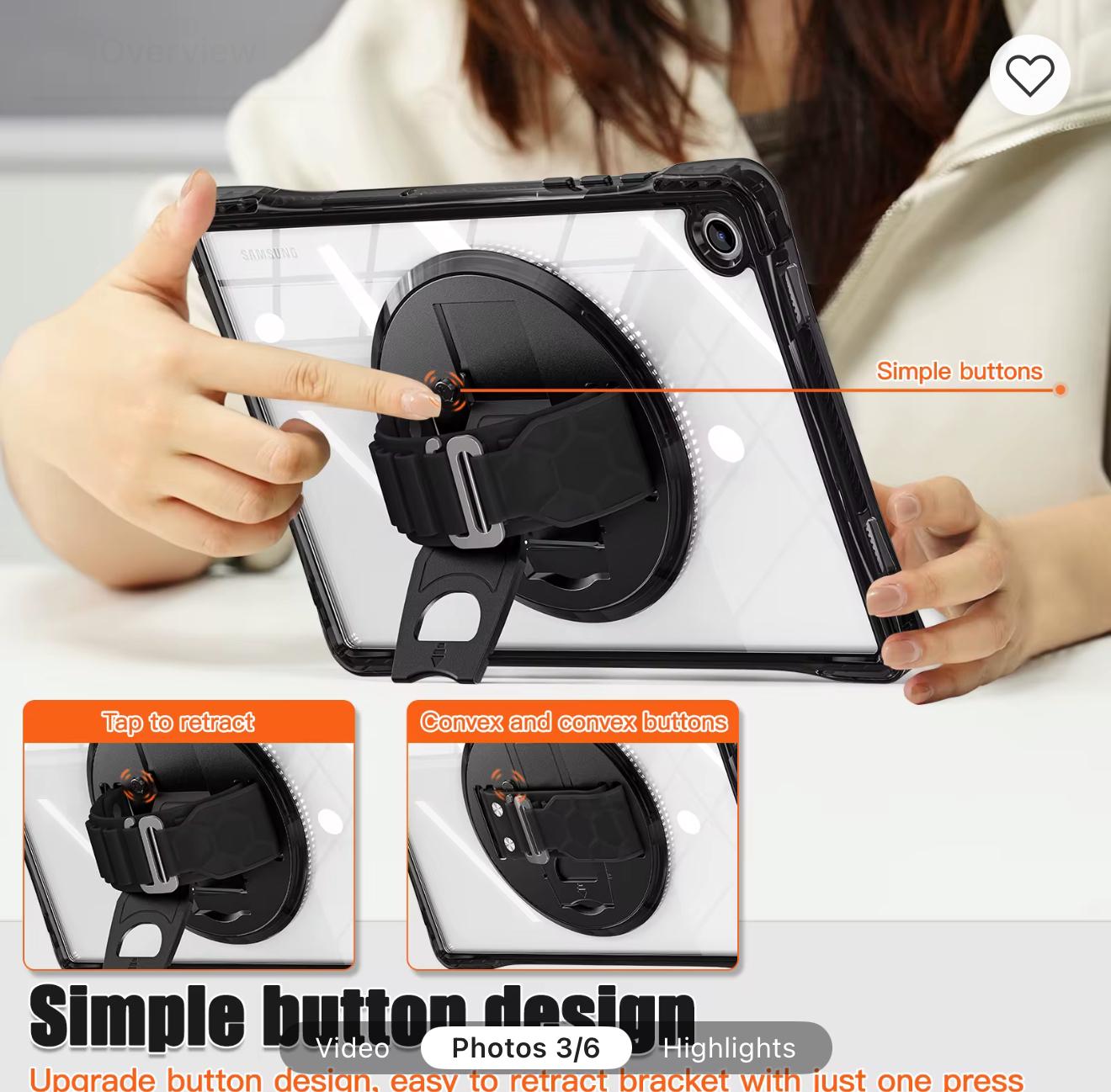 Tablet casing