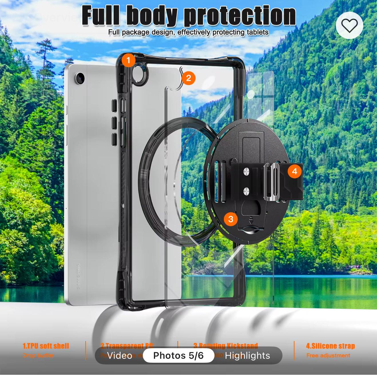 Tablet casing